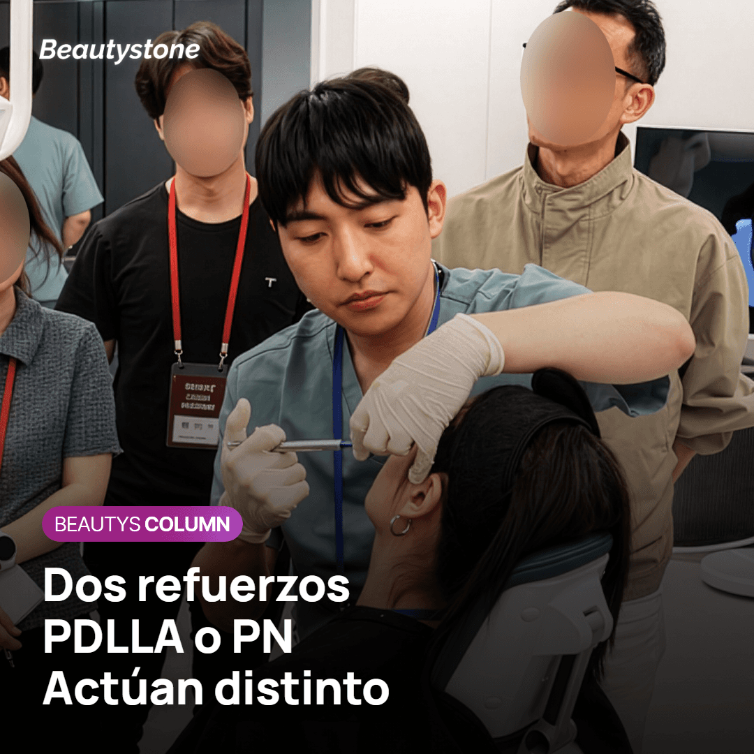 Dos mecanismos distintos de estimulación de colágeno