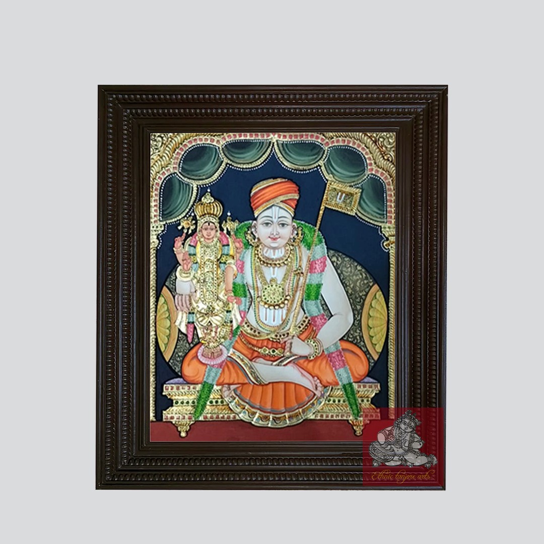 Ramanujar Tanjore Painting