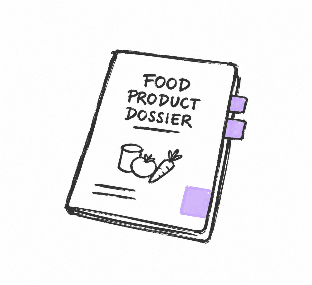 Image of a food product dossier.