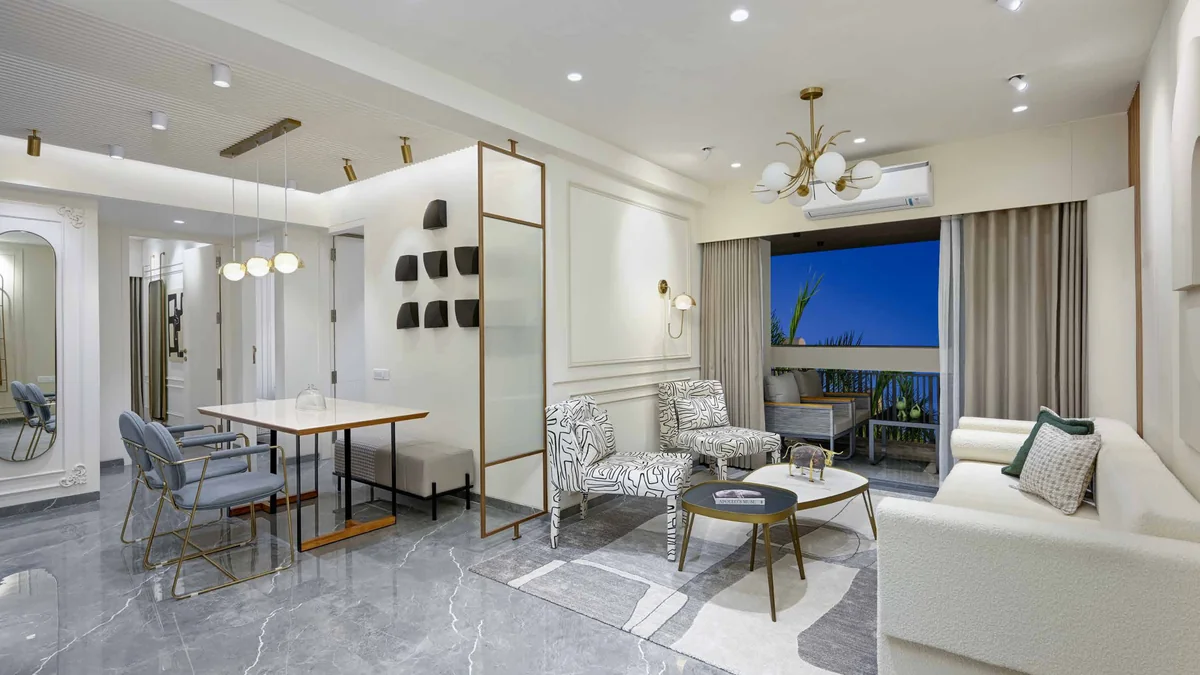 Image of Zen dining space