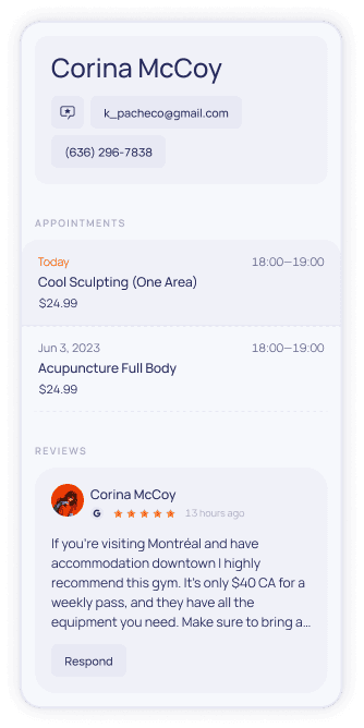 Salon Client Profile