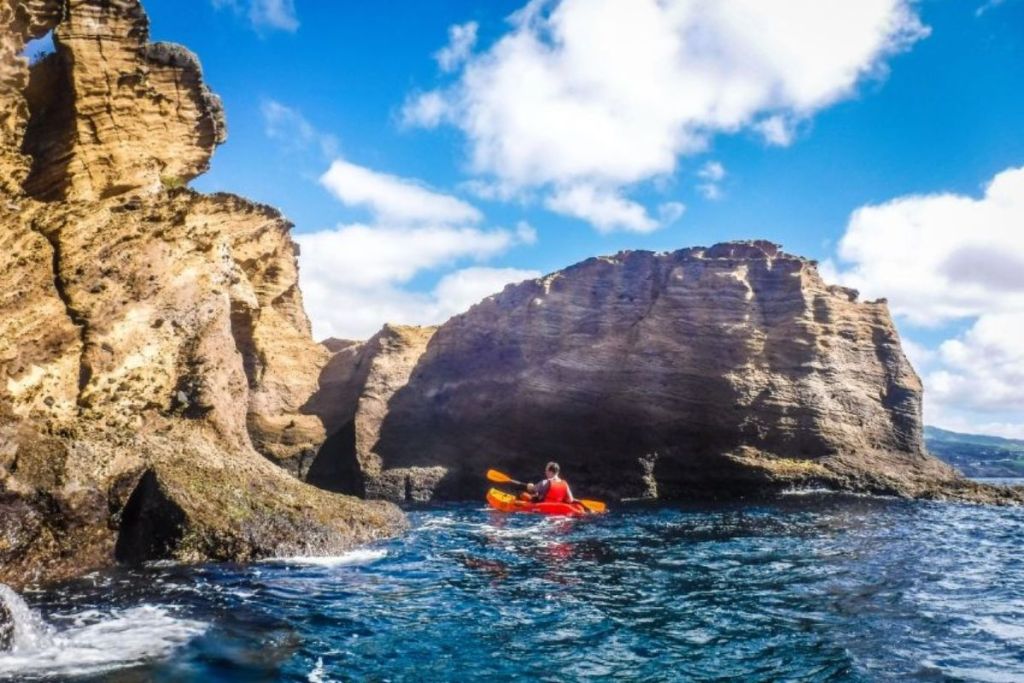 Kayaking, Azores