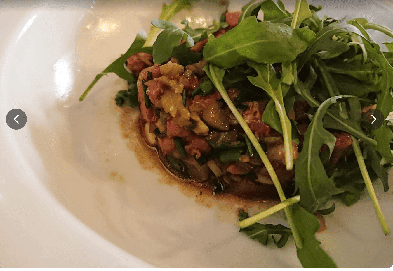 Plat du Café Authié 