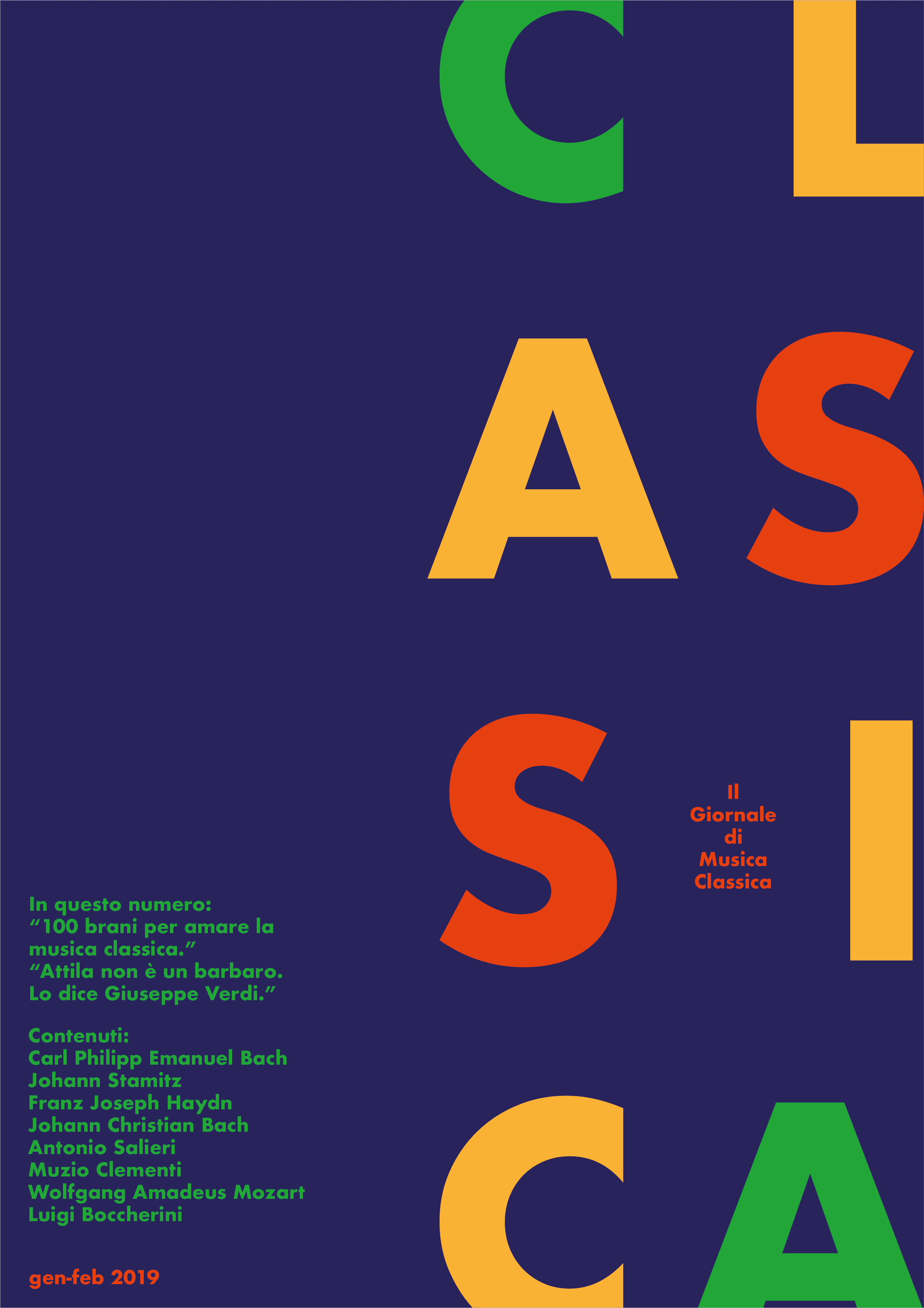 Classica magazine cover concept 04