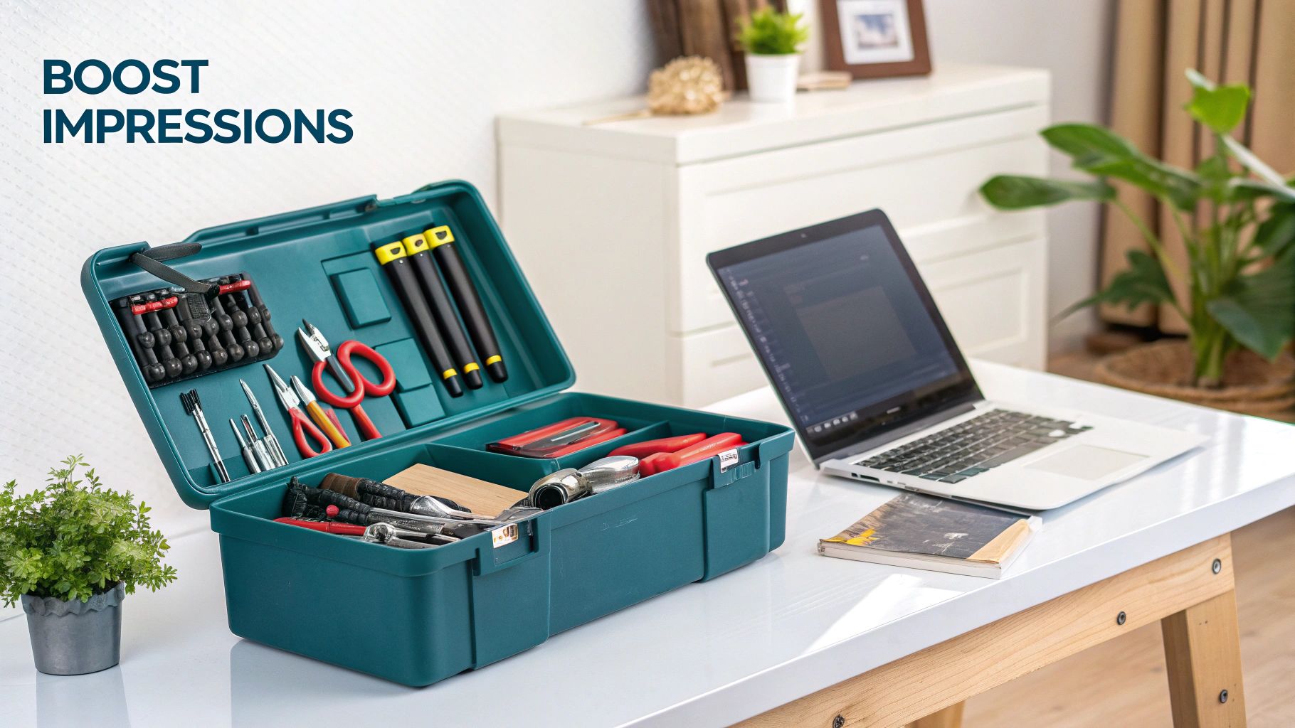 A person typing on a laptop with a focused expression, representing content strategy and creation for LinkedIn.