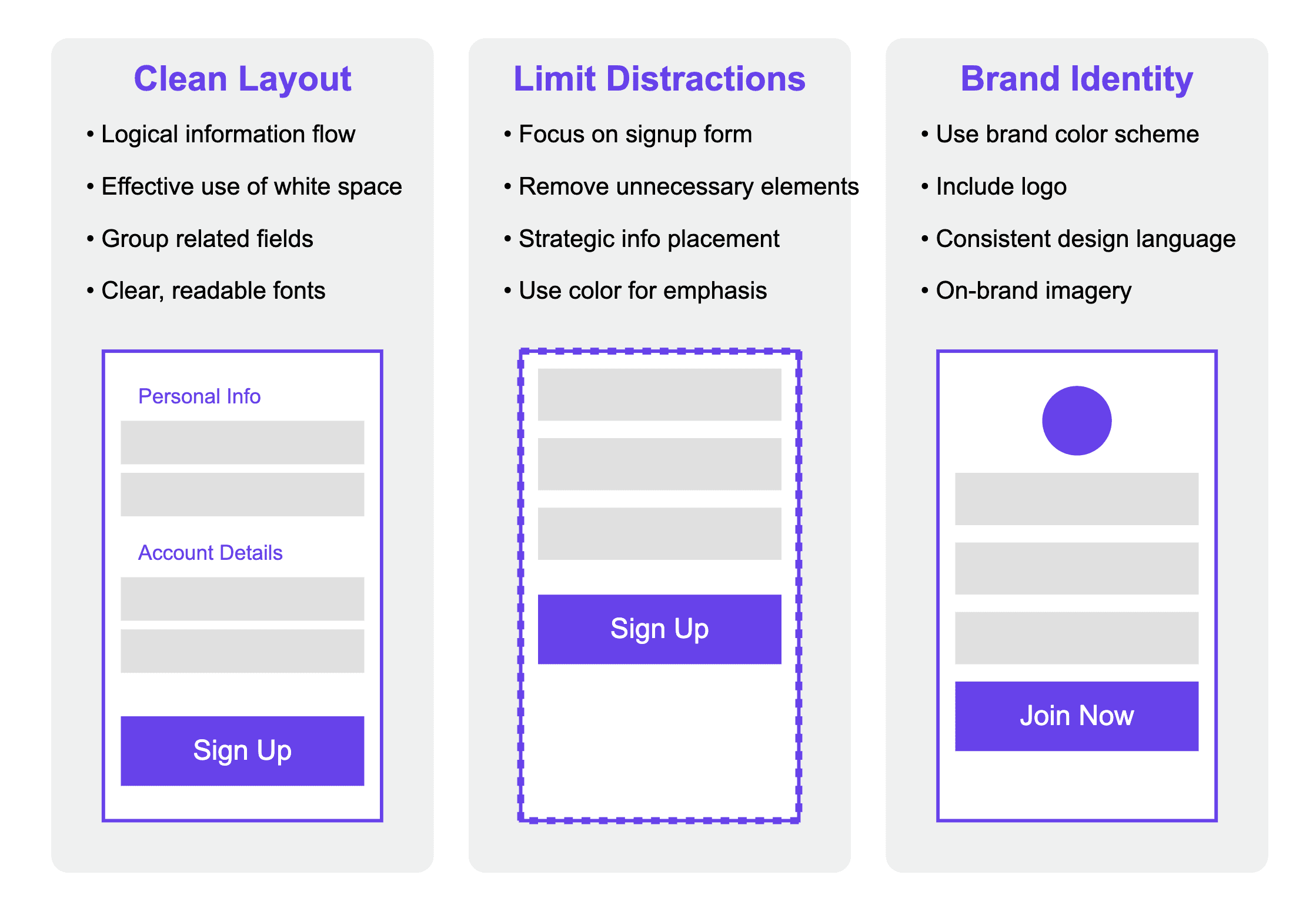 Designing an Effective Signup Page