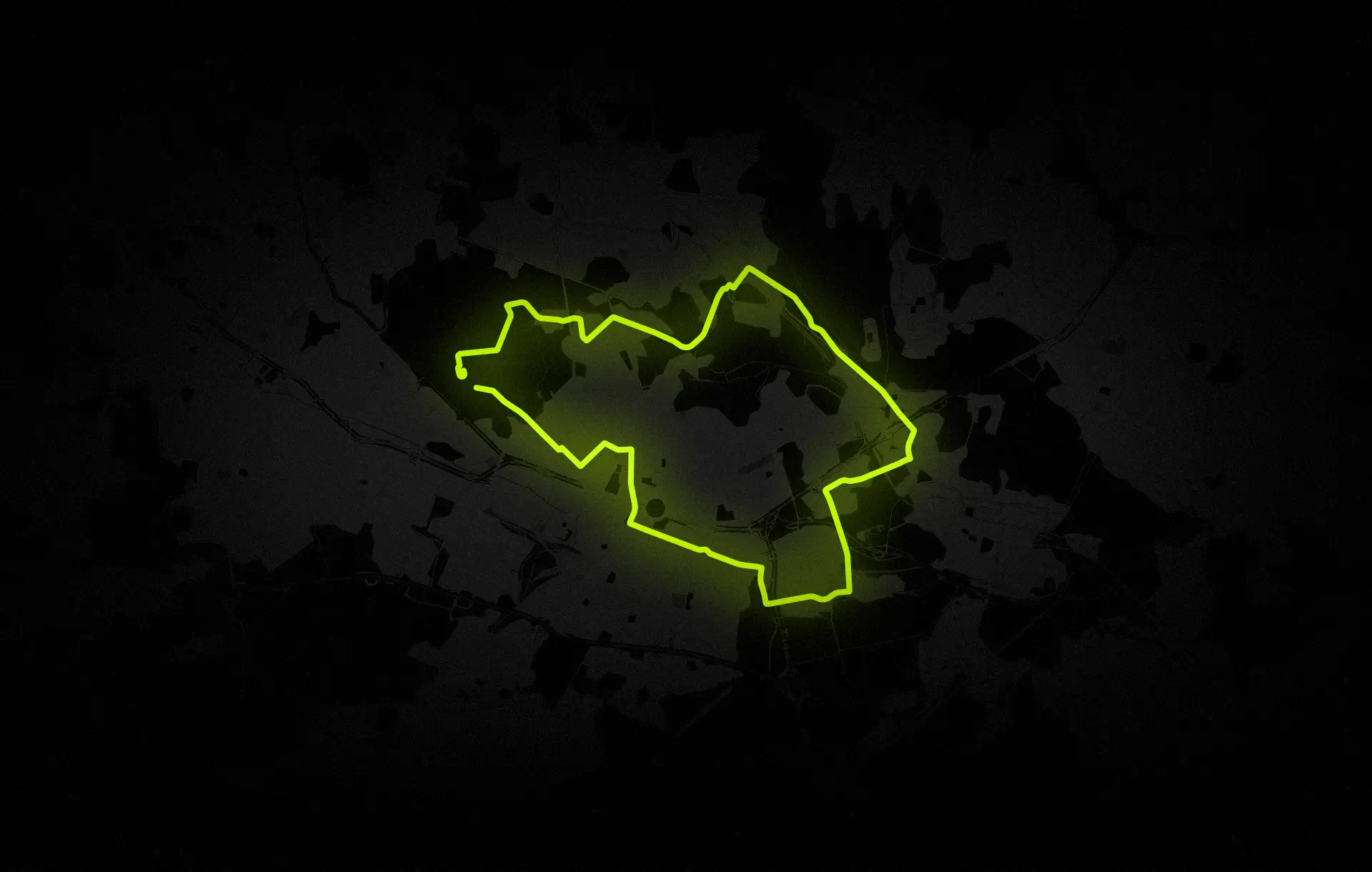 Trasa Katowice Night Half Marathon