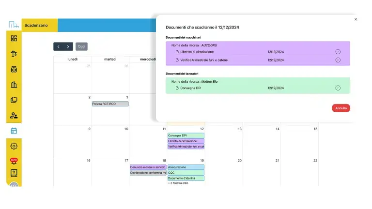 scadenzario software sicurezza sul lavoro