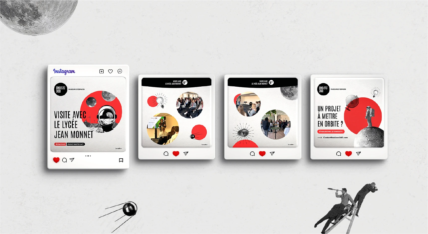 Création de contenu pour Univers360