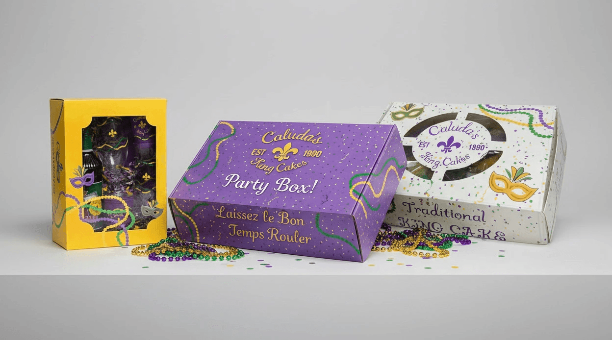 Caluda's King Cake Party Box