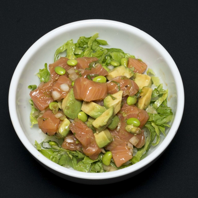 Toribashi Salmon Poke Rice Bowl