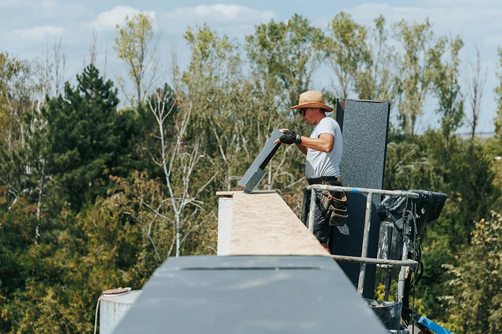 Summer roofing