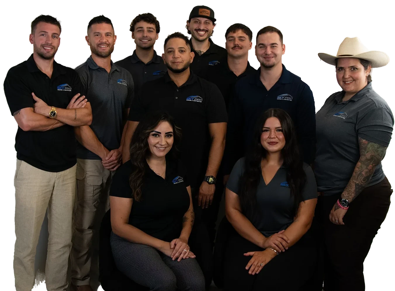 The SkyPro Roofing & Construction team in Suwanee, Georgia