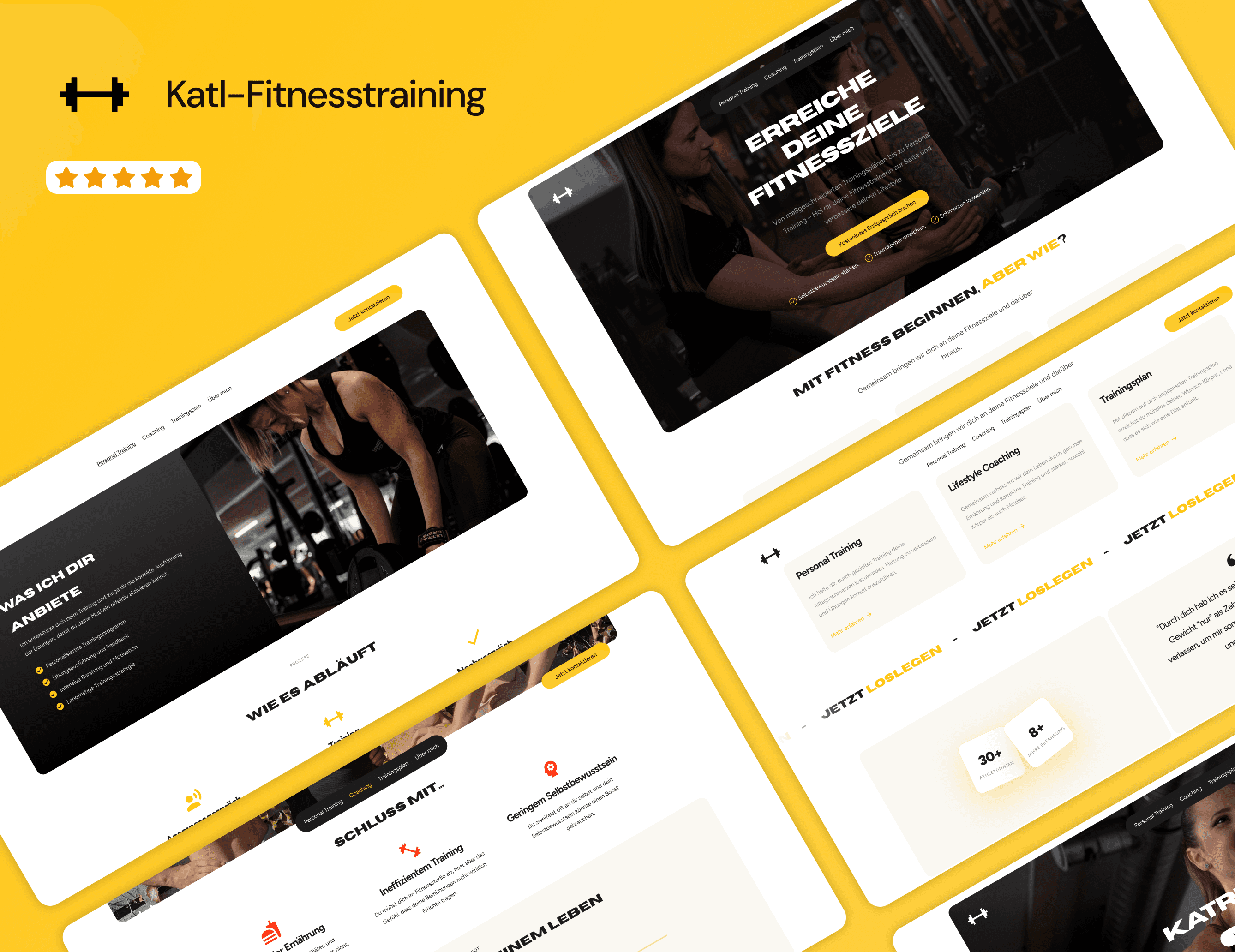 Projekt-Cover von Katrin Preßl | Personaltraining & Online Coaching