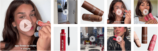 isadora social media wall example