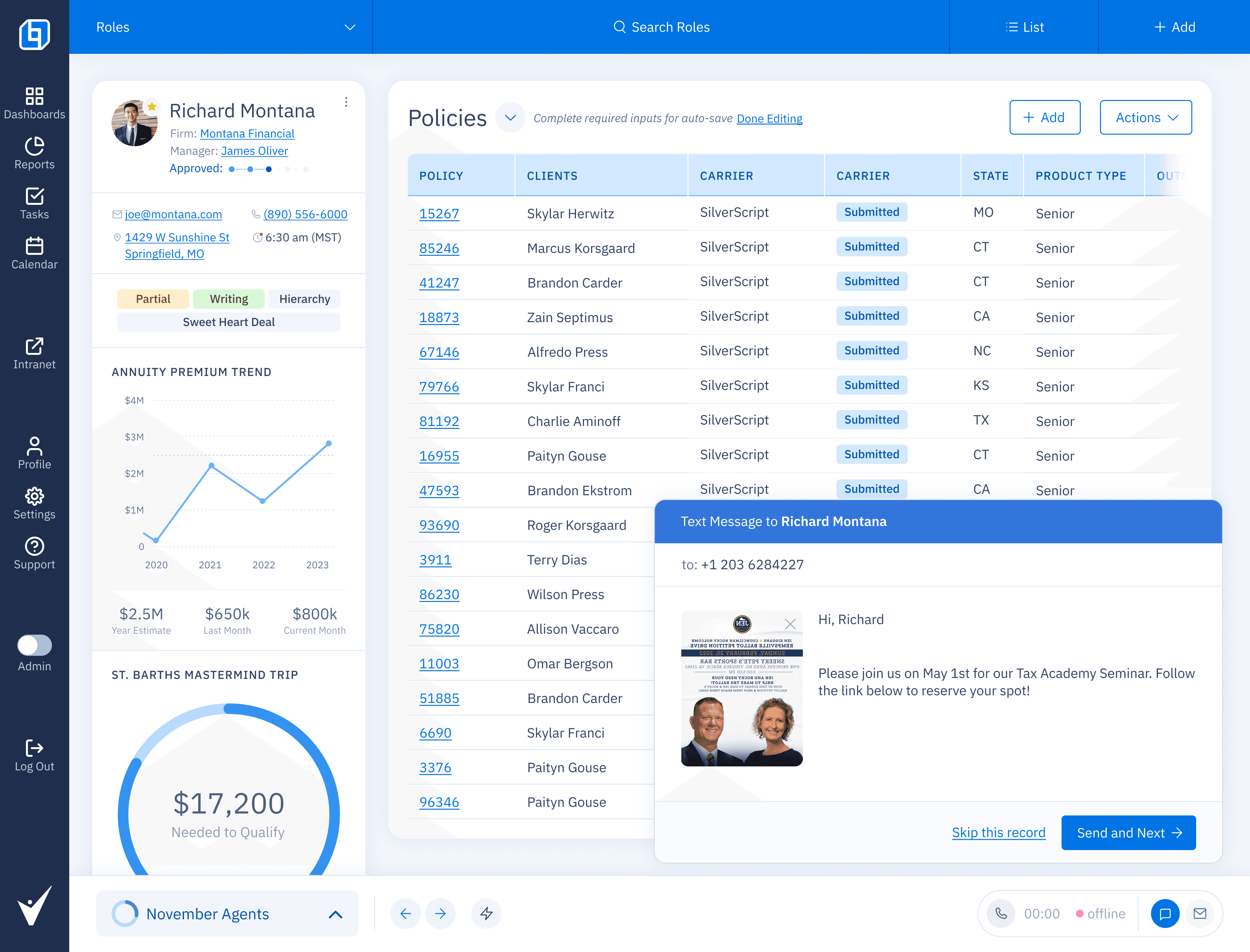 a black cellphone with a white letter on it
