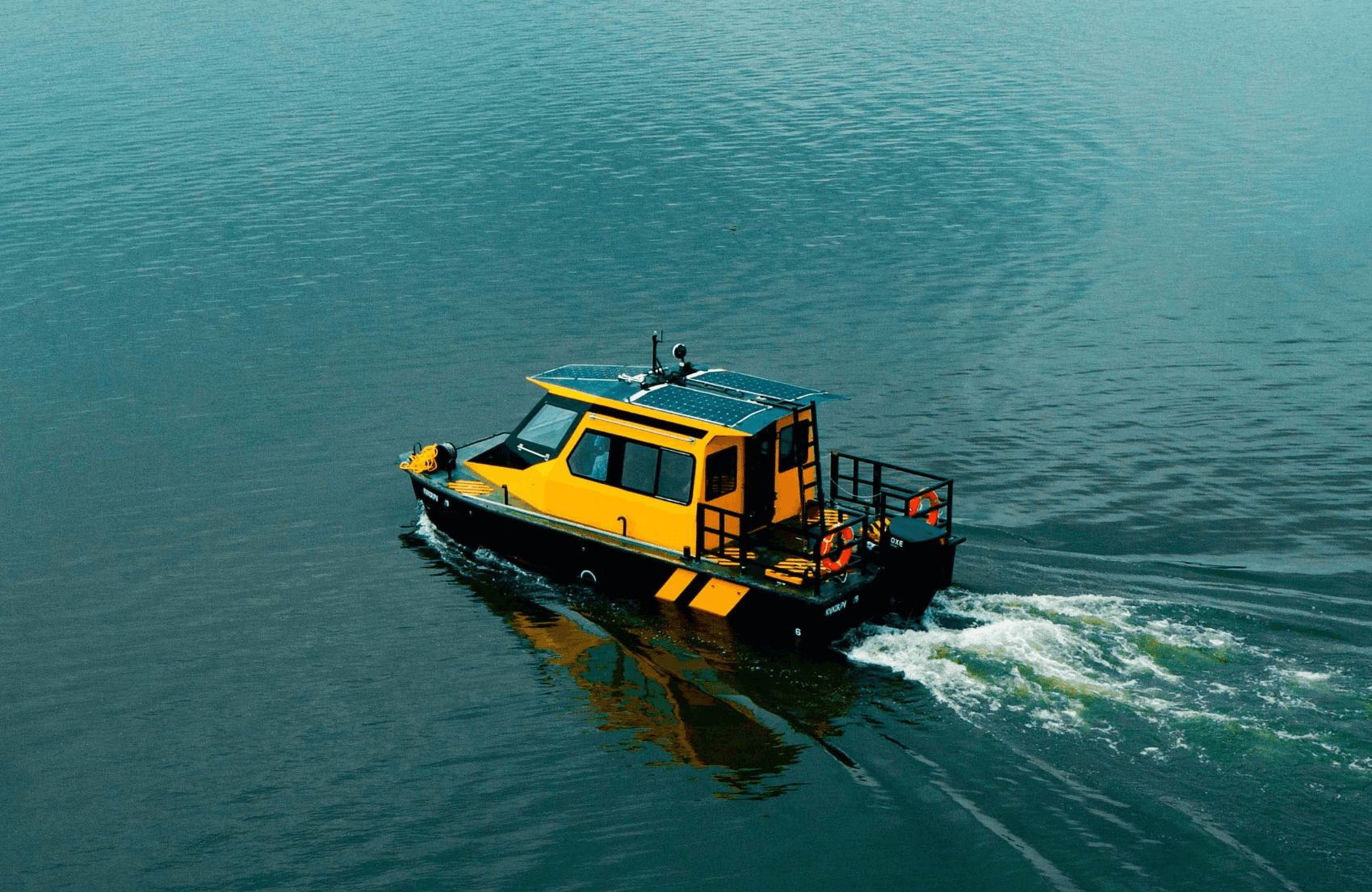 Group of men surfing