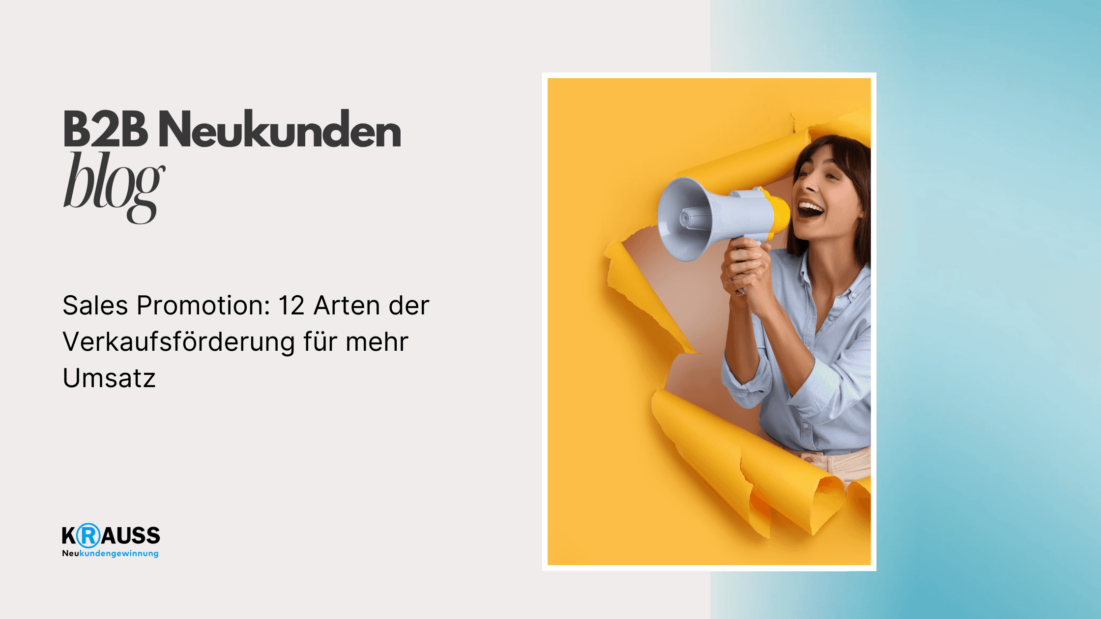 Sales Promotion: 12 Arten der Verkaufsförderung für mehr Umsatz