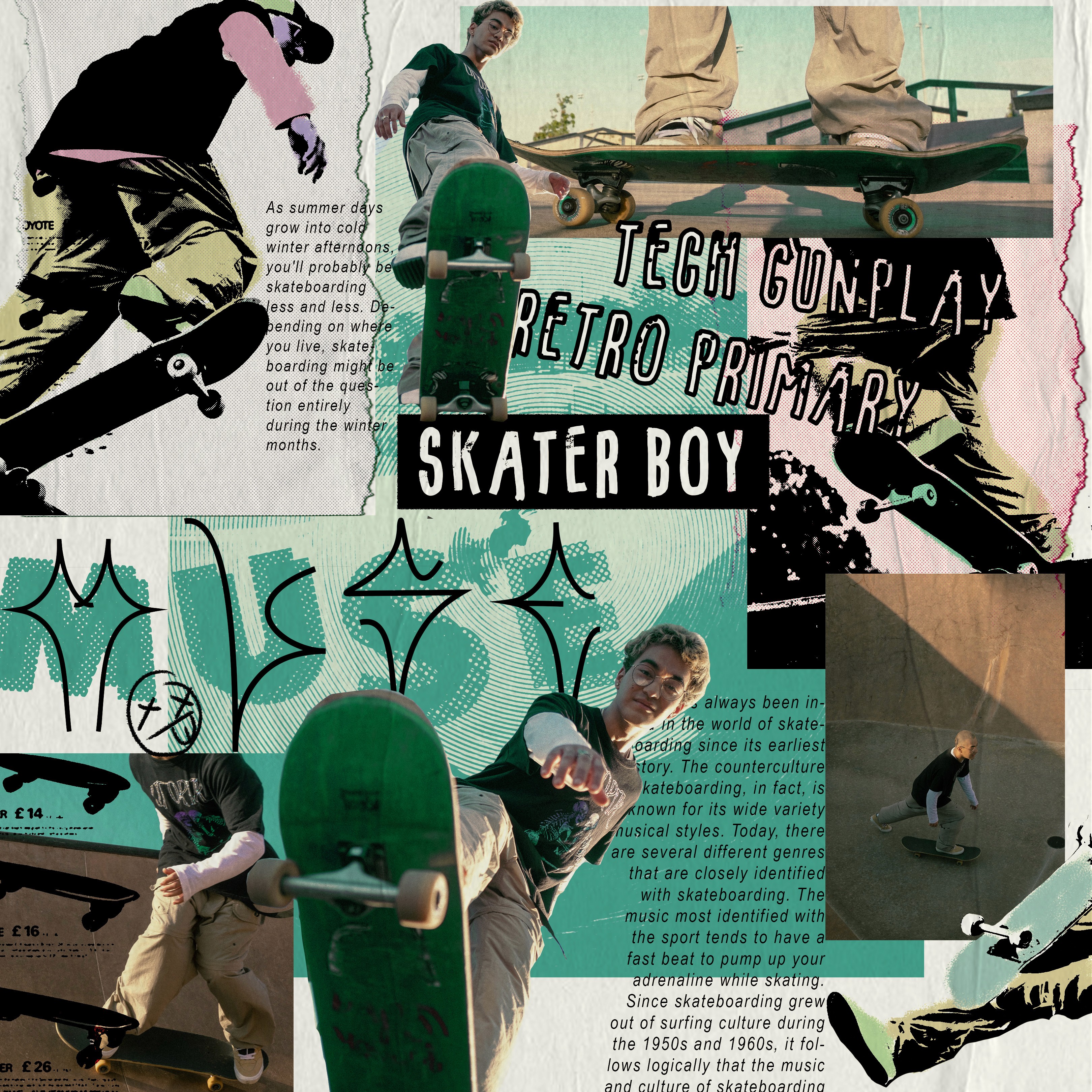 Skater Boy Graphic Design