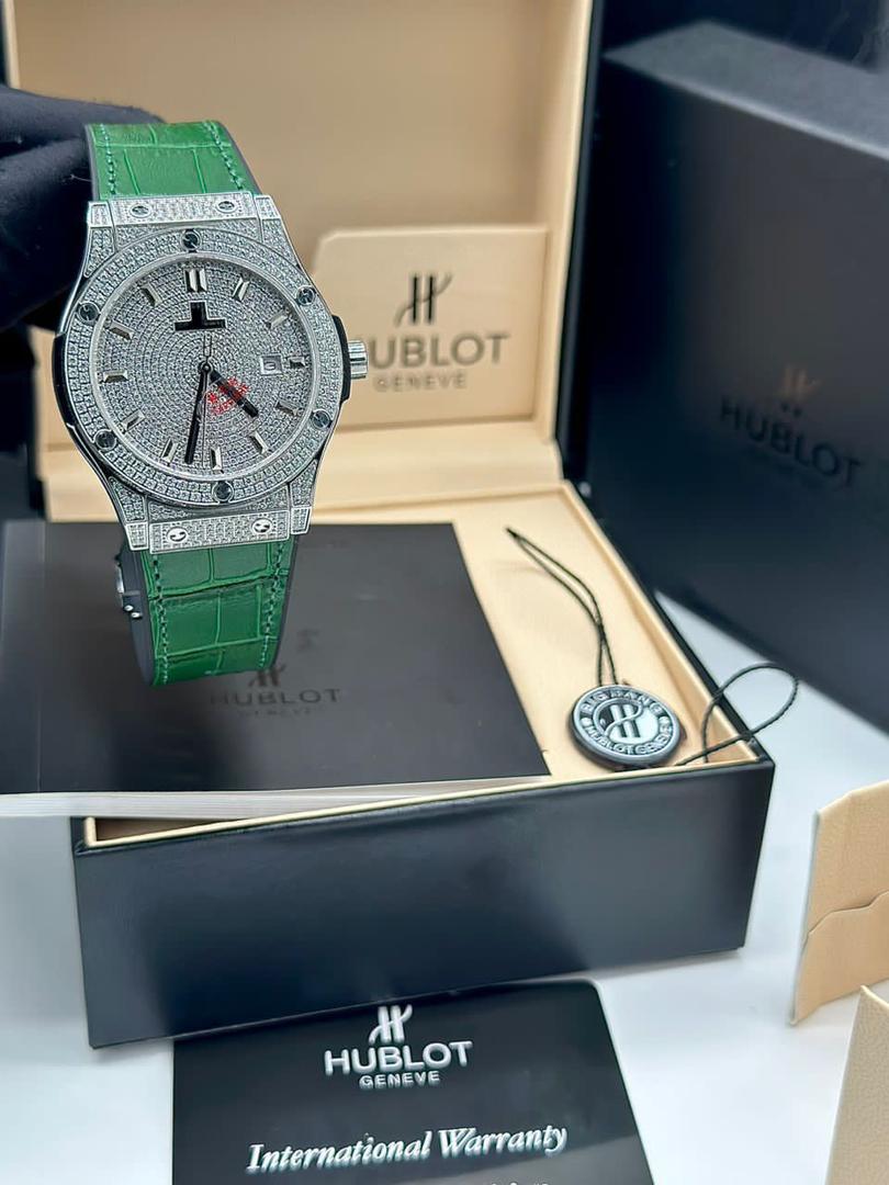 Green Strapped Hublot