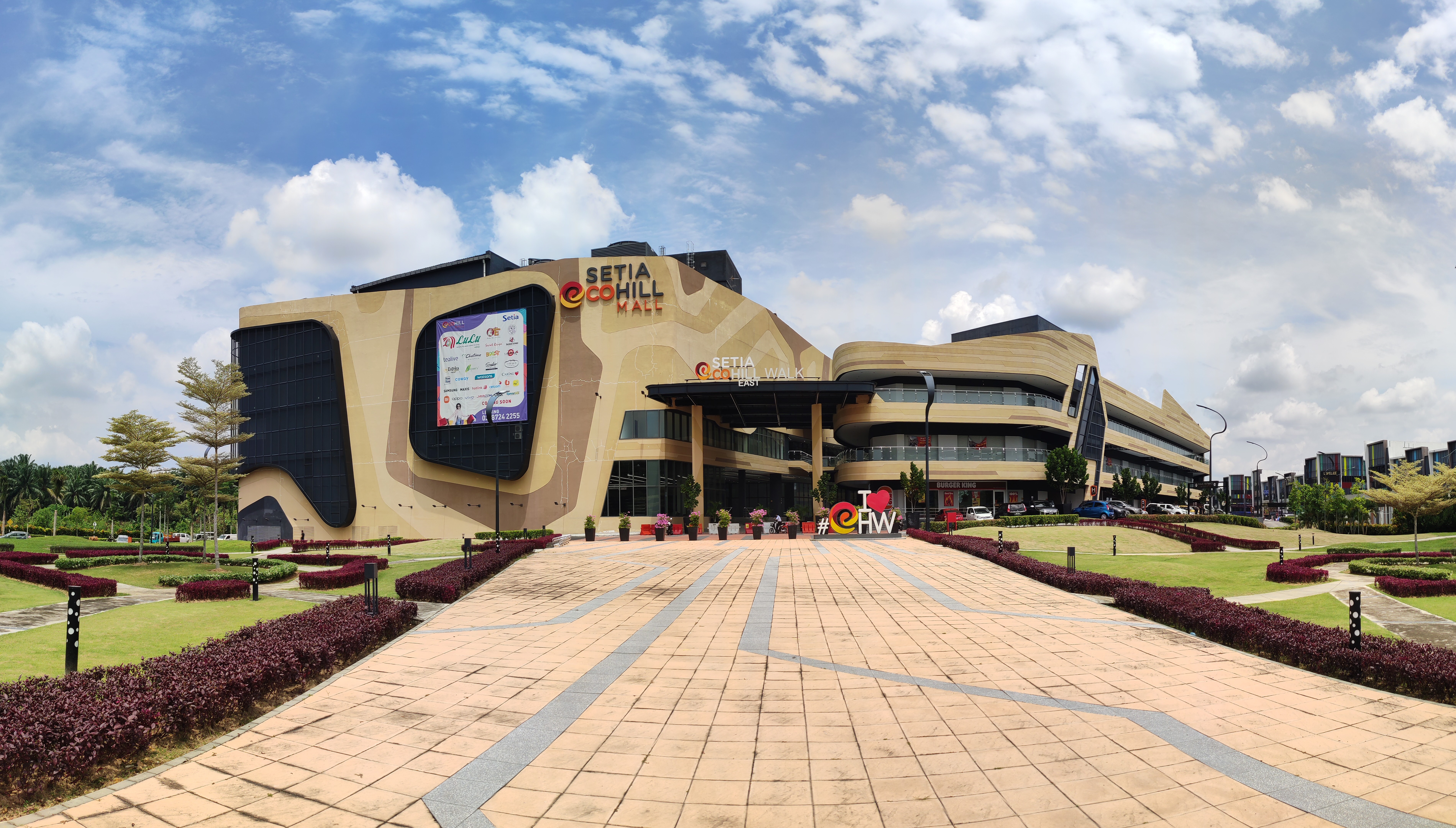 Exterior view of Eco Hill project by Asima Architects