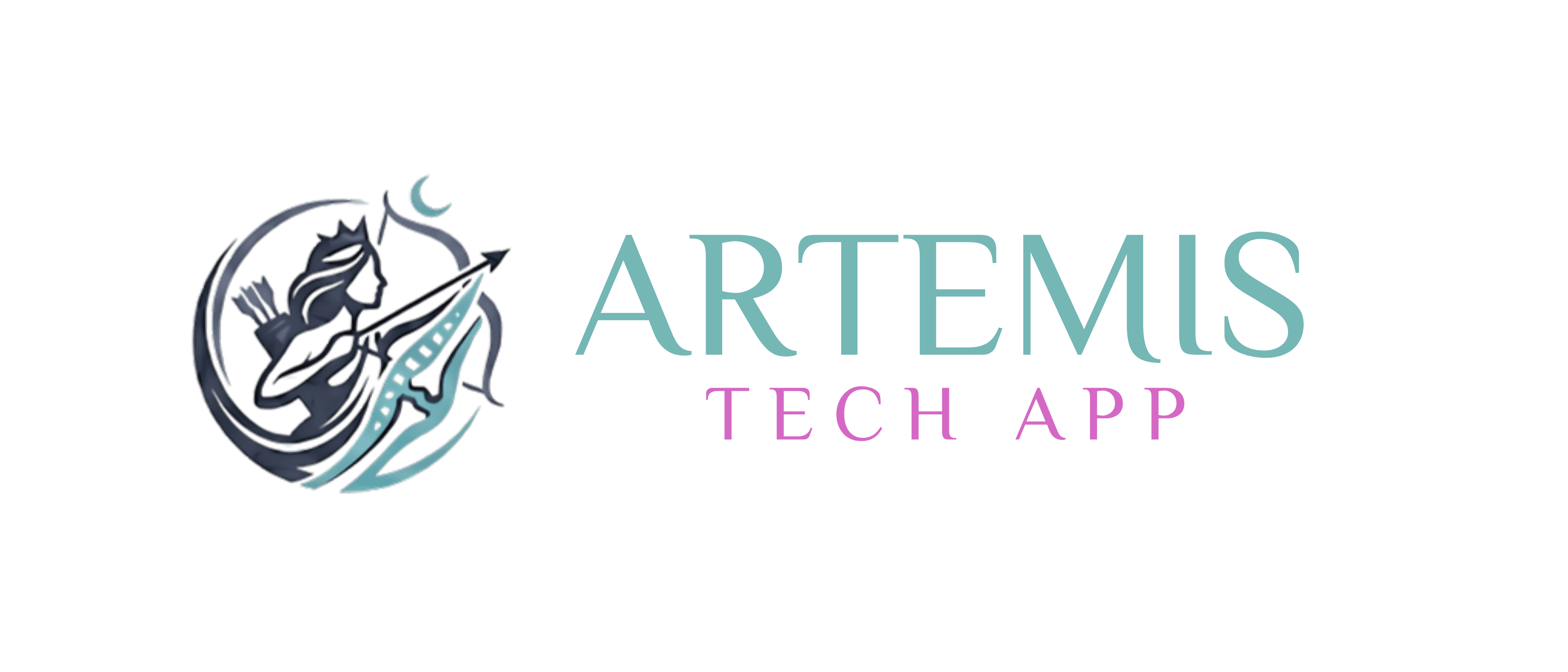 Artemis Tech App logo: the Artemis archer mark beside the wordmark