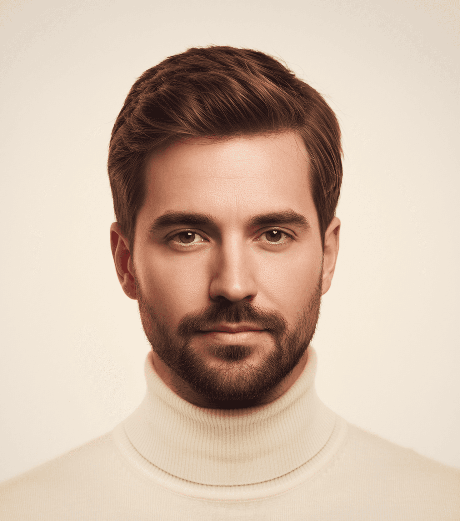 Photo after AI face swap is applied.