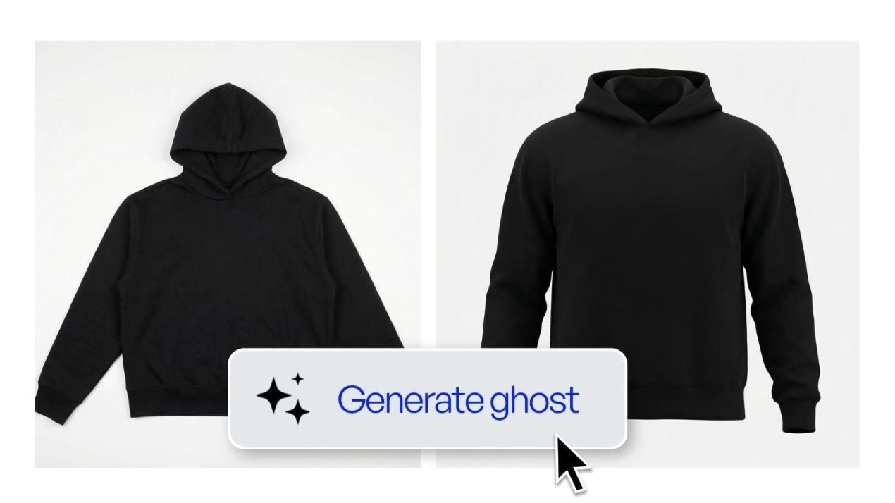 Ghost image generated with AI