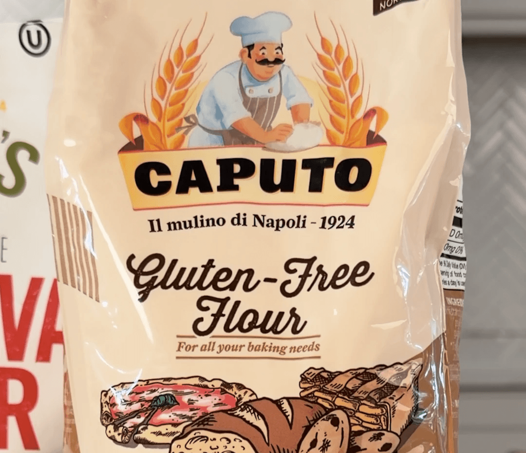 a bag of gluten free caputo pizza flour