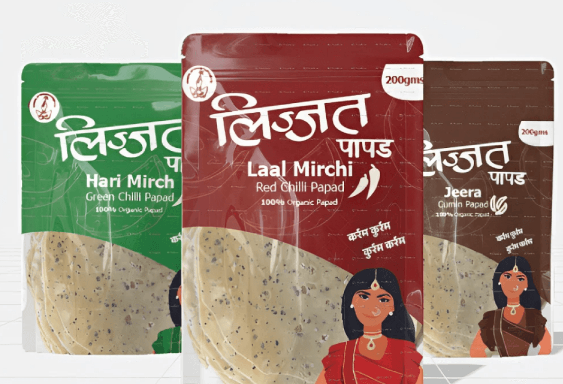 Lijjat Papad Redesign