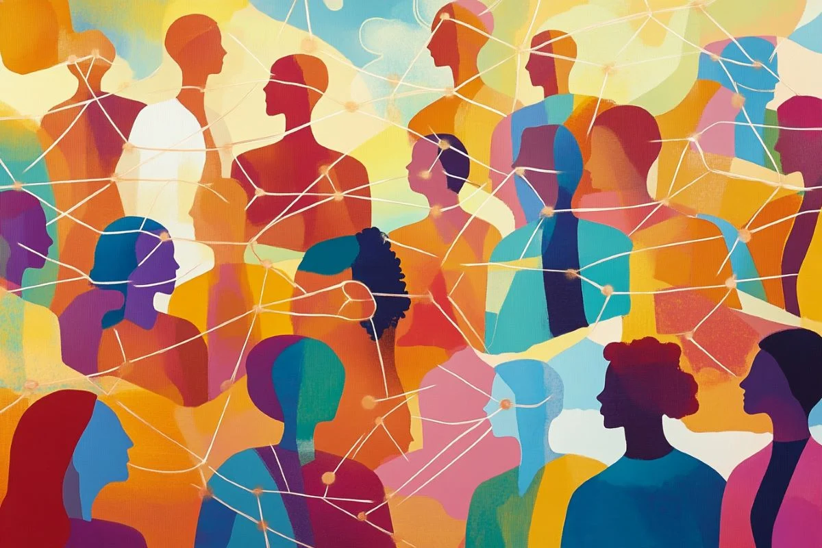 Different personalities in a crowd