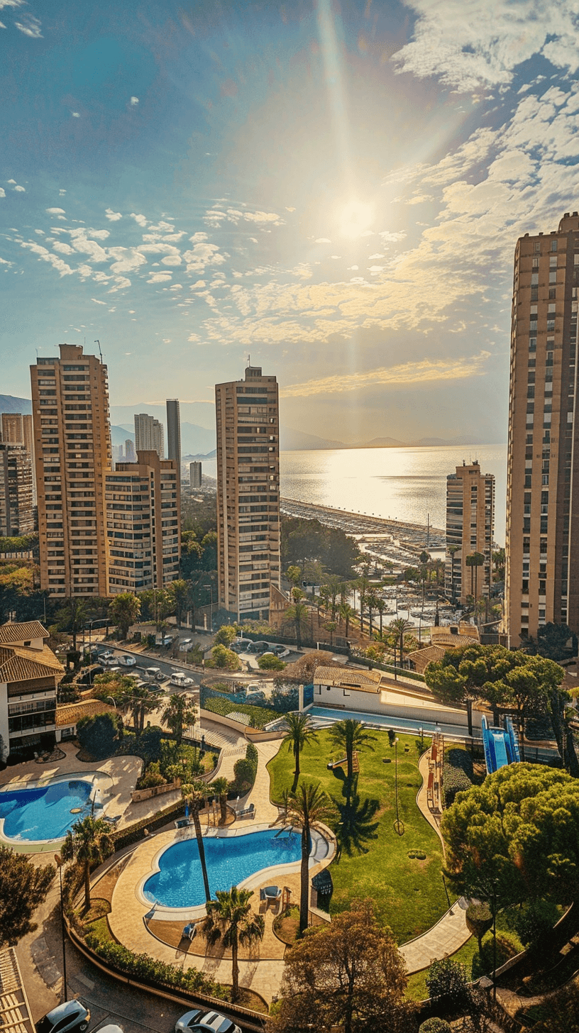 beautiful city horizon