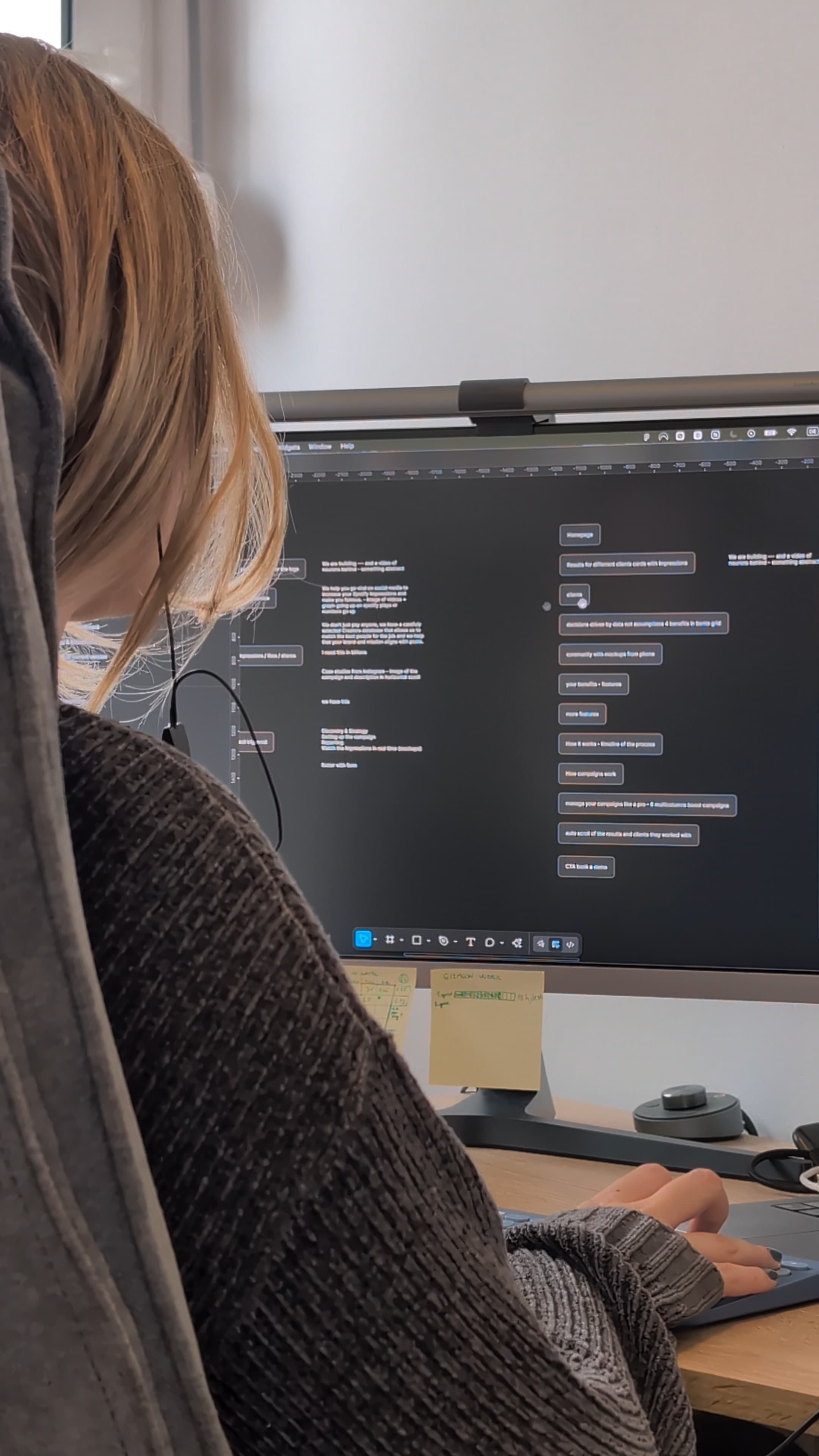 Petra in her hometown after she moved back