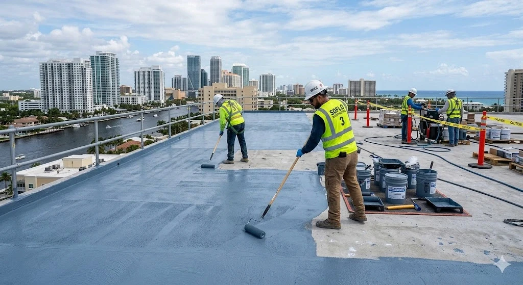 Waterproofing contractor Fort Lauderdale leak prevention Planet Construction