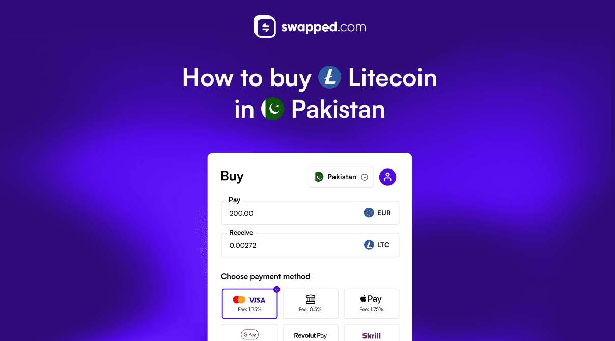 How to buy Litecoin (LTC) in Pakistan with EUR