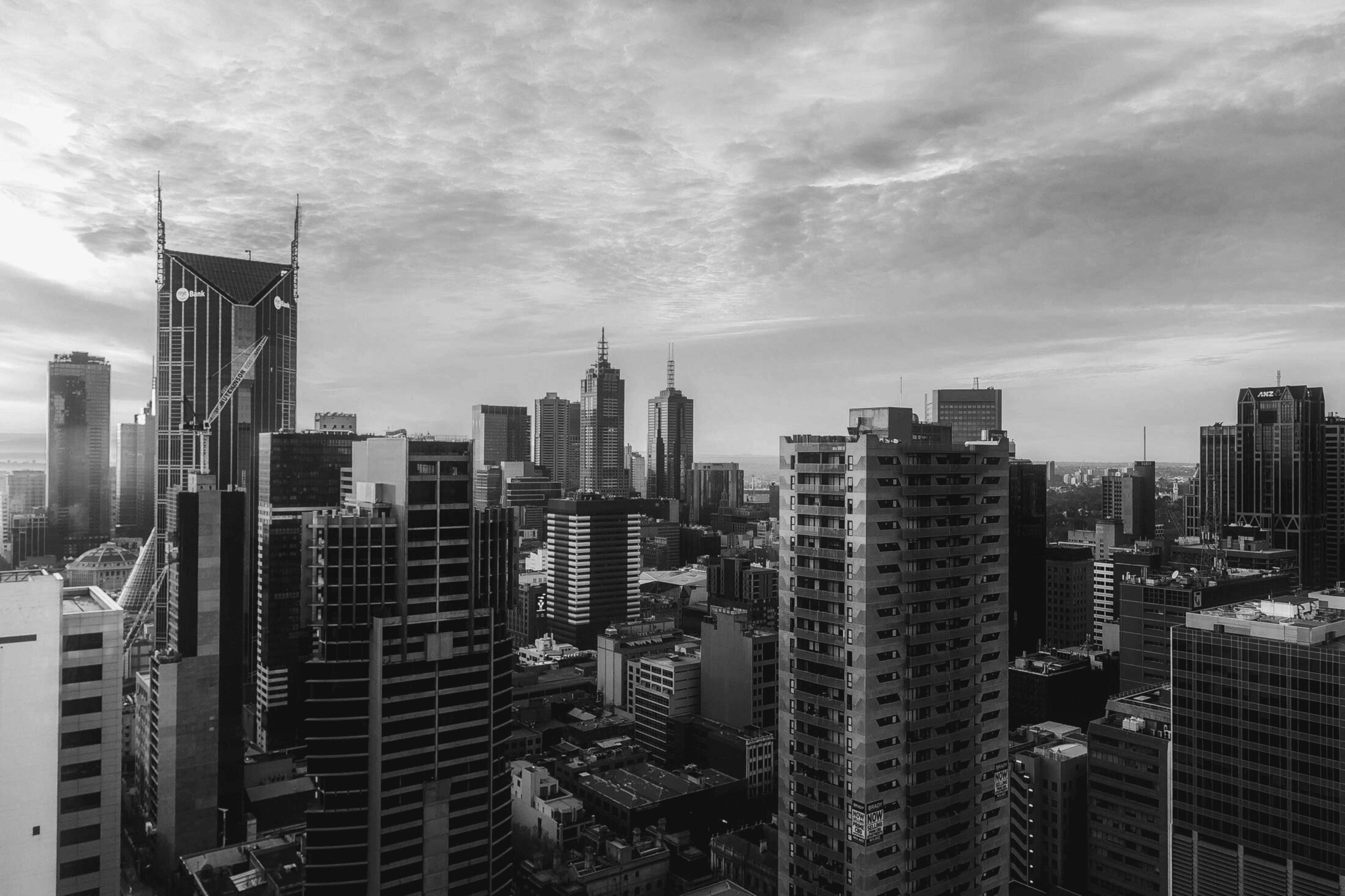 Group of men surfing