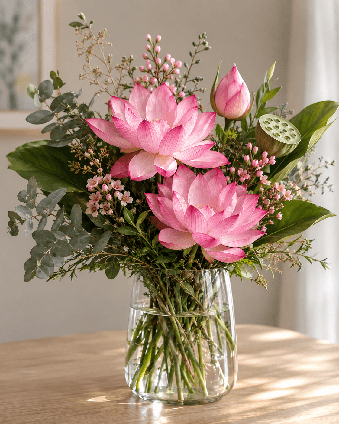 closeup photo of roses in vase