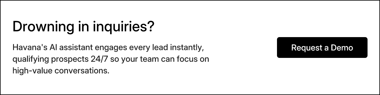 Drowning in inquiries?