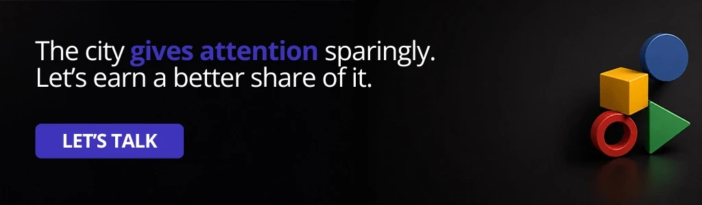 Let's talk about growing your brand with OOH advertising and LED display solutions.