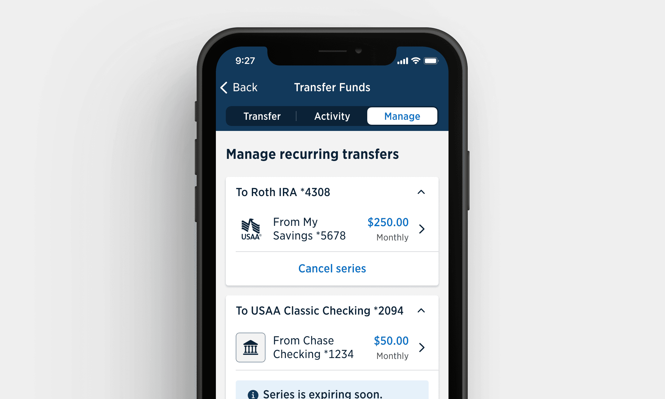 Image with a big purple logo and black background