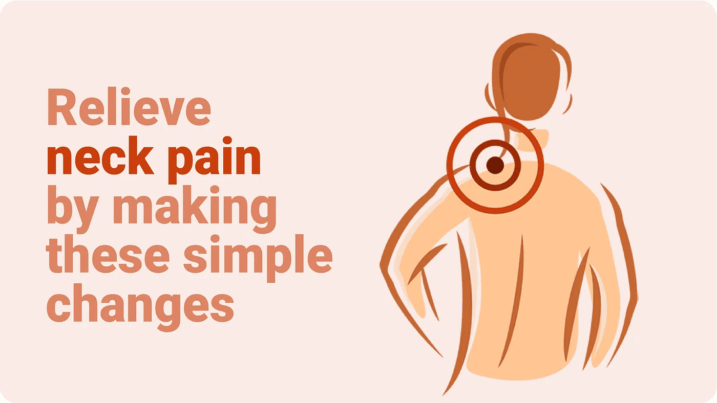 neck pain relief, posture tips, pain management