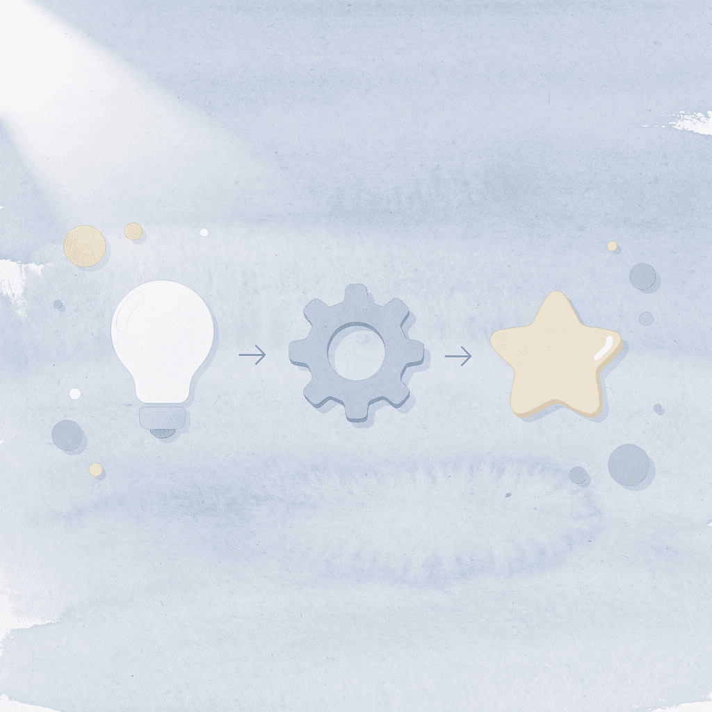 Three icons showing search leading to time waste and productivity loss - AI Document Review