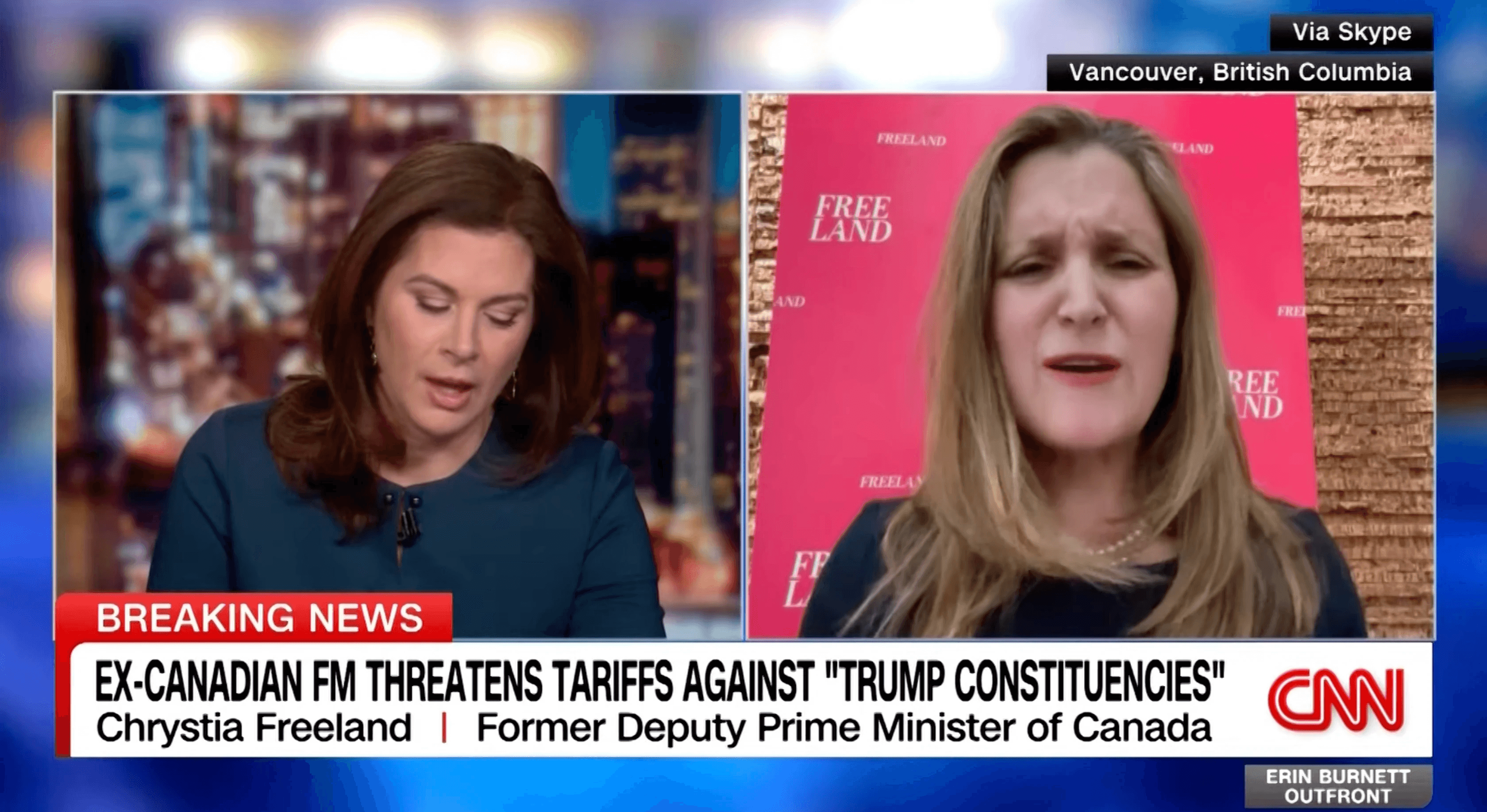 freeland tariffs