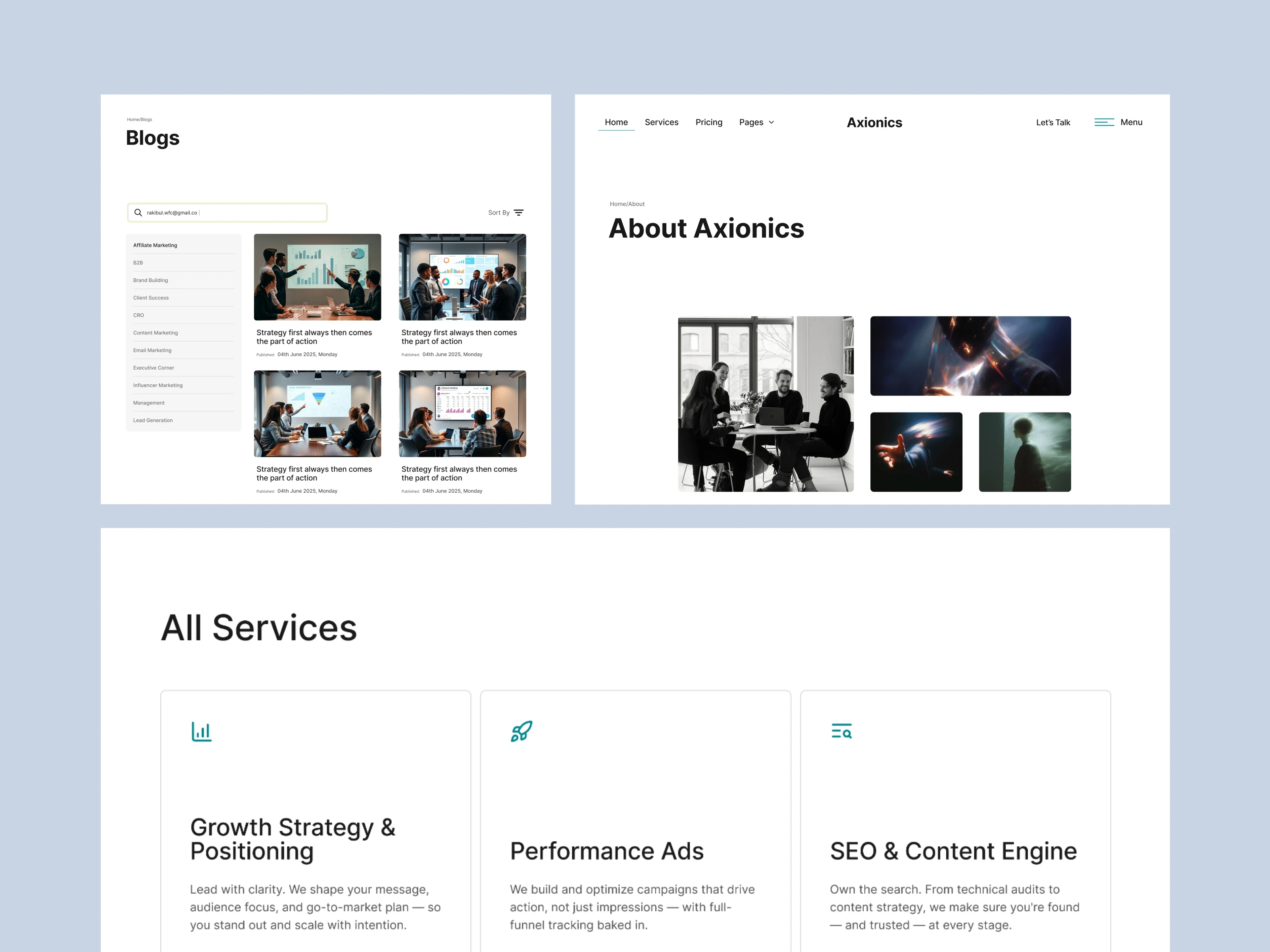 Marketing Agency Website