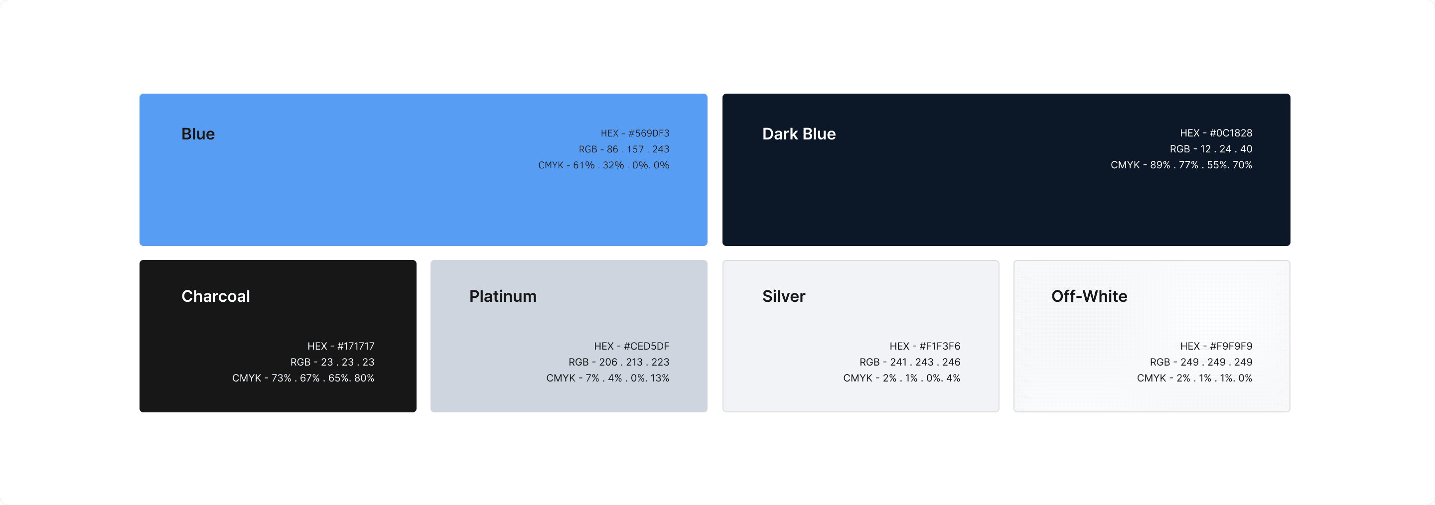 Colour palette