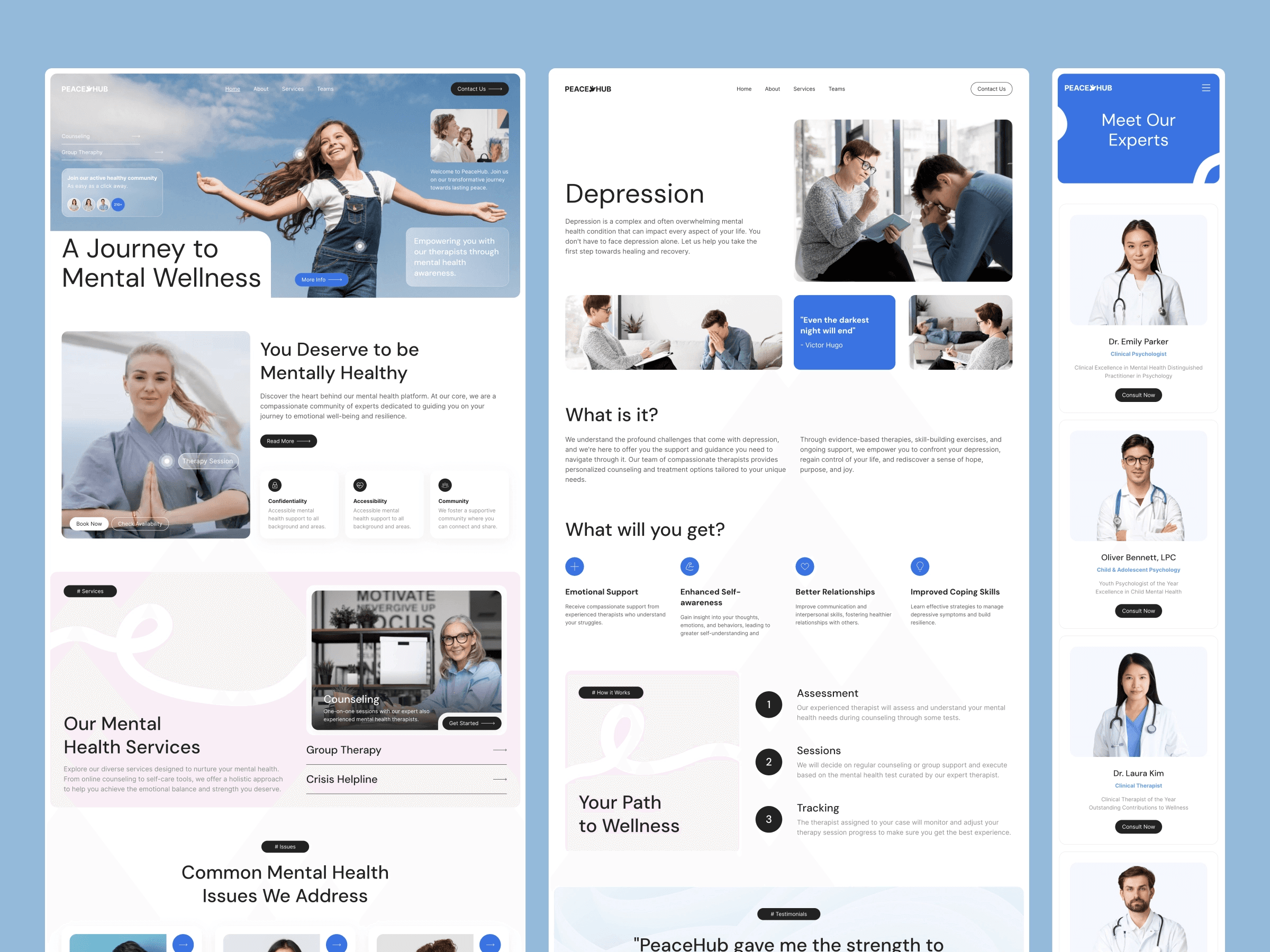 Top 12 Services Website Templates - PeaceHub