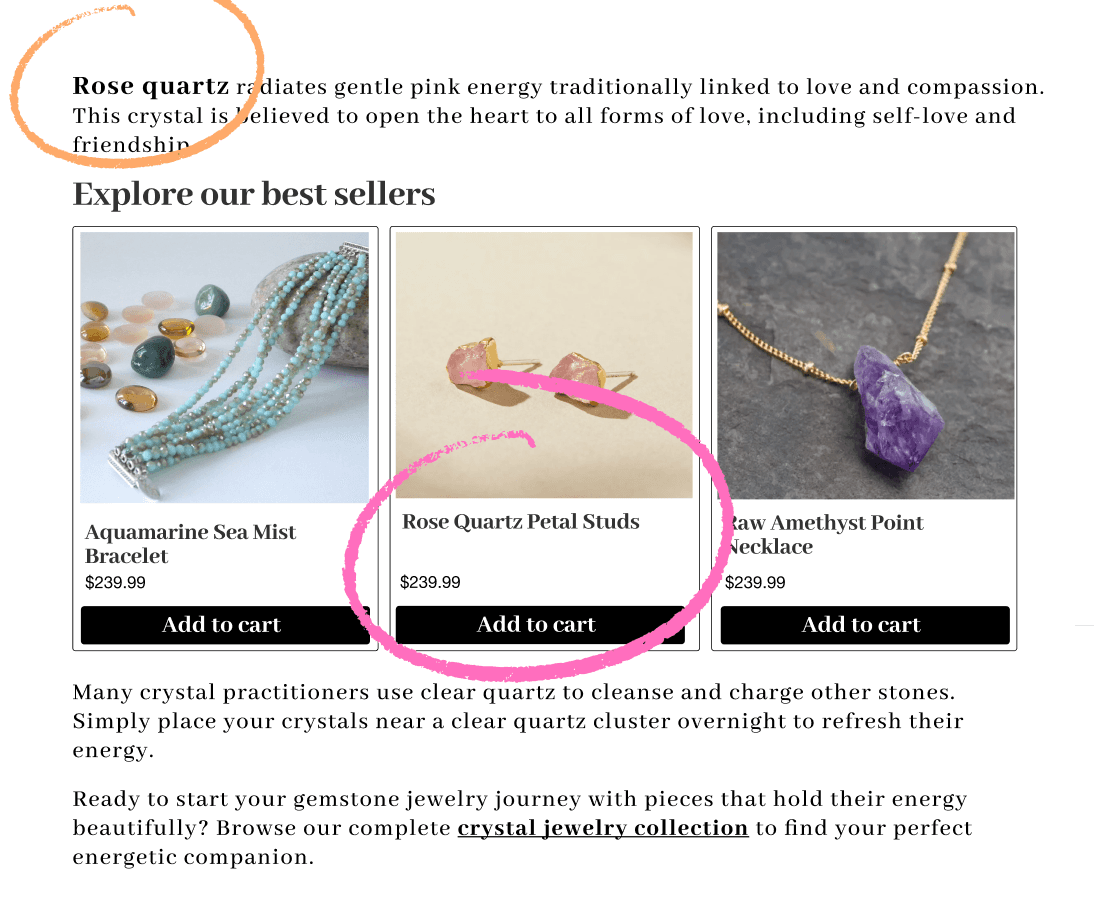 How to add products to Shopify blog posts