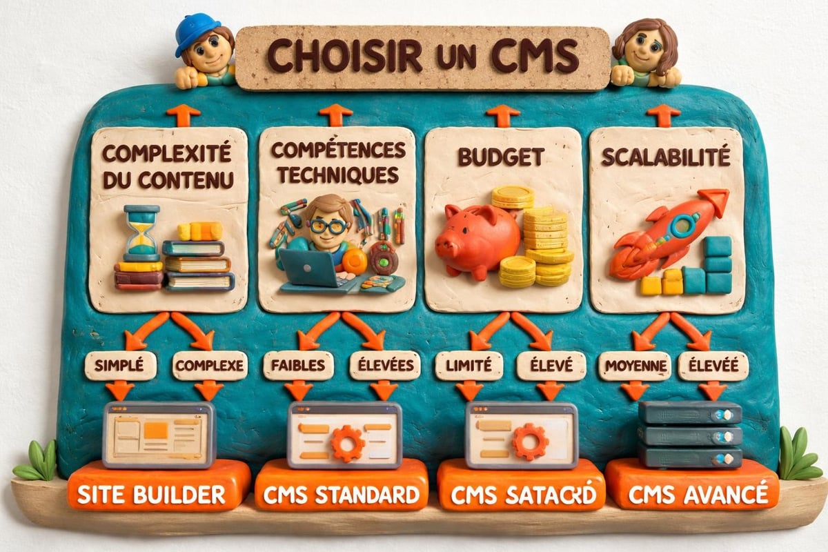 Critères de sélection CMS