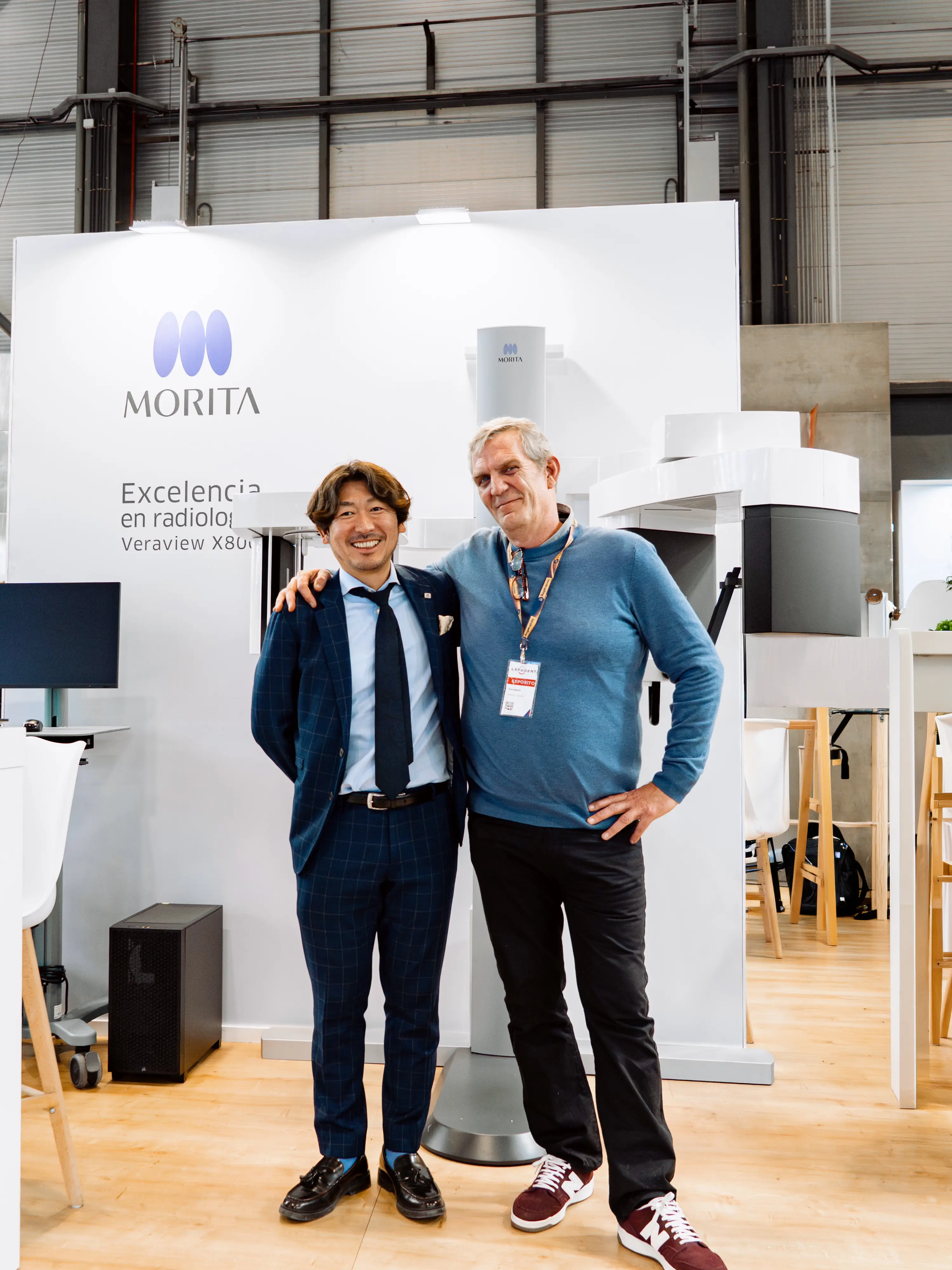 Equipo de Incotrading durante Expodental 2026 en Madrid