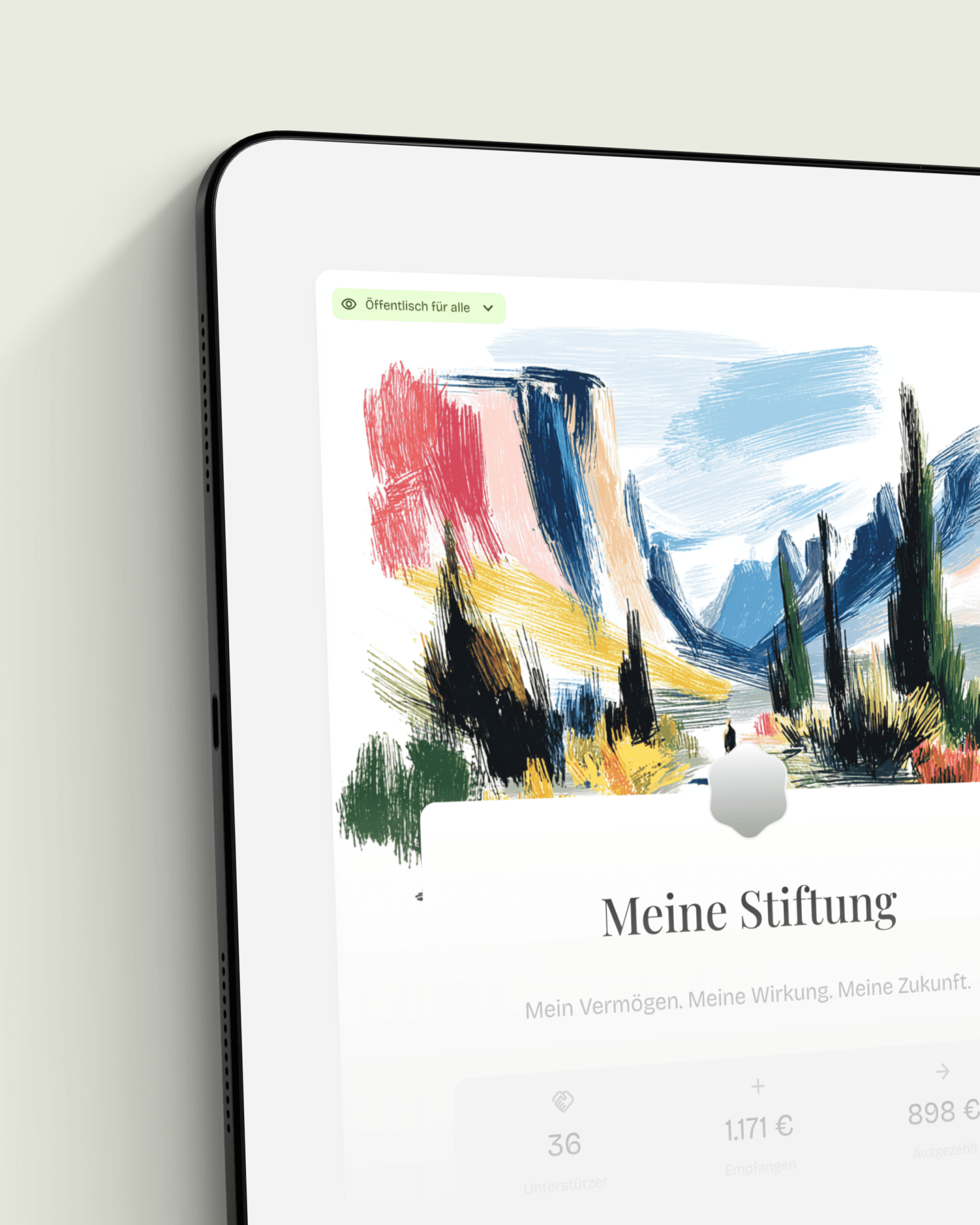 Spendeneingang und Spendenverwaltung